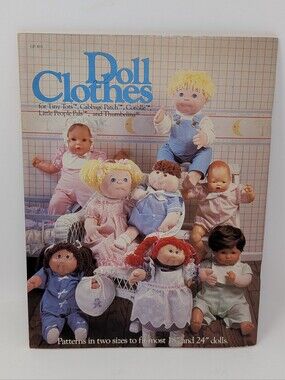 Cabbage Patch Doll Clothes Sewing Pattern Booklet